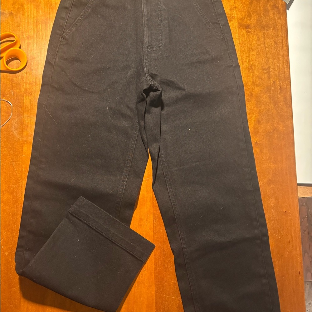Everlane straight leg crop jeans